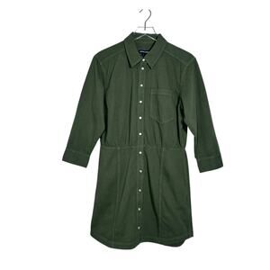 Veronica Beard Keston Twill Dress MSRP $398
Women’s Size 12 EUC army green